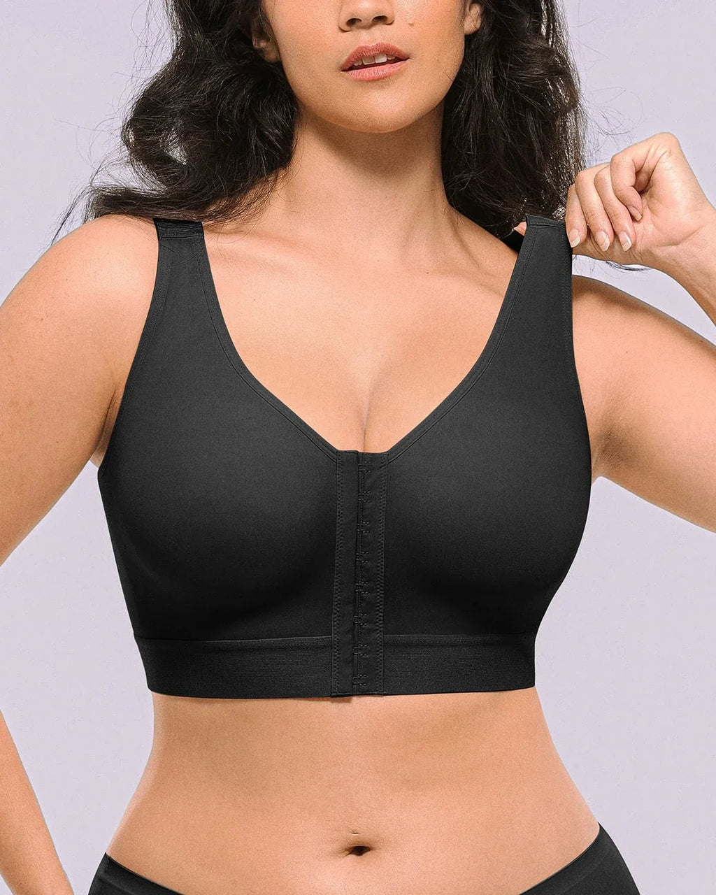 Bare Essentials AirSlim Unlined Wireless Back Support Bra