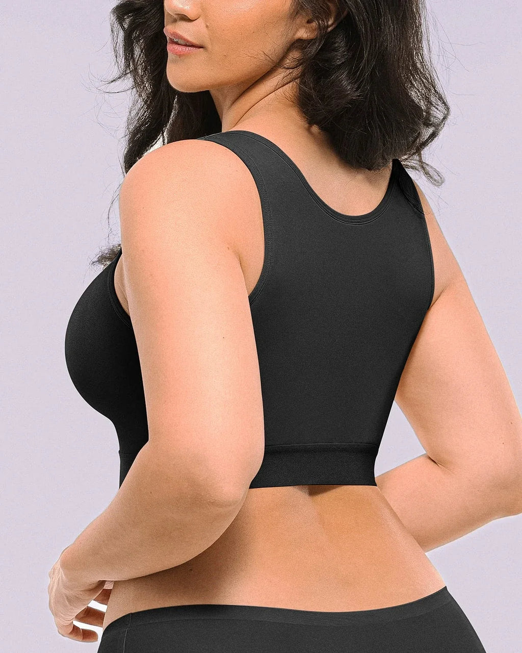 Bare Essentials AirSlim Unlined Wireless Back Support Bra