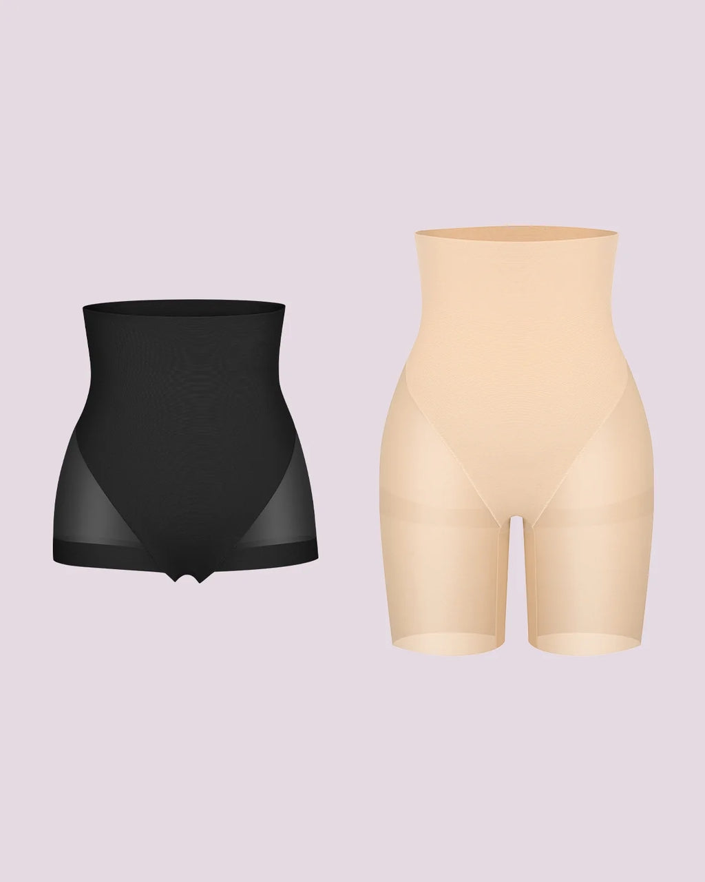 BOOT-YEAH MeshSmooth High-Waisted Mid Thigh Short + Brief
