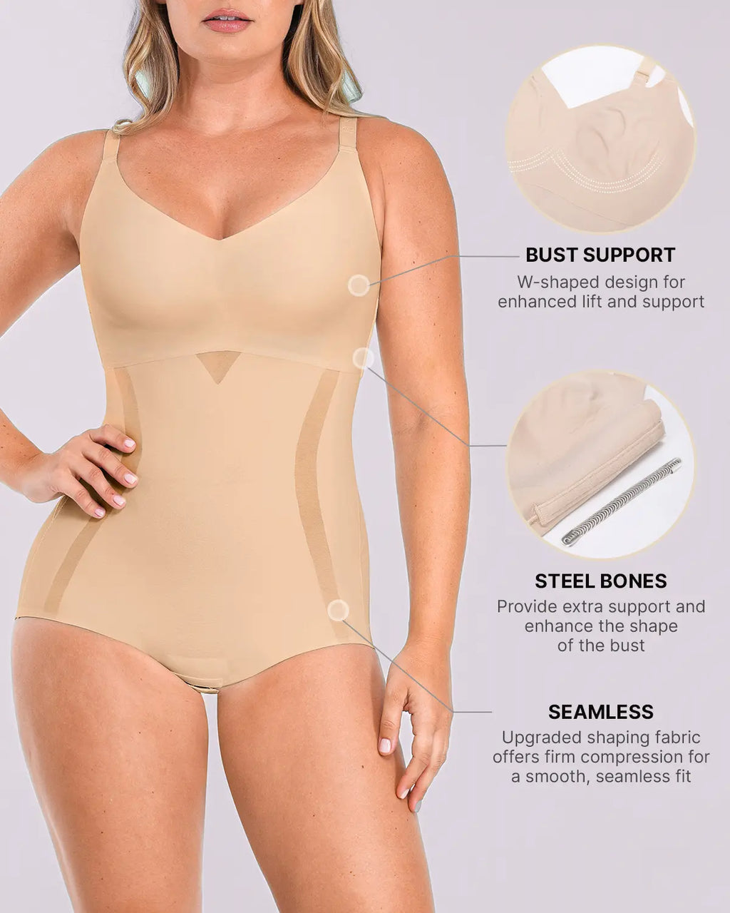 Curve Code Contour Comfy Smoothing Brief Bodysuit