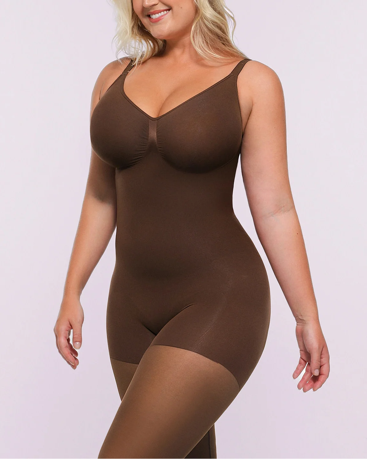 Smooth construction stays discreet beneath dresses skirts and fitted outfits