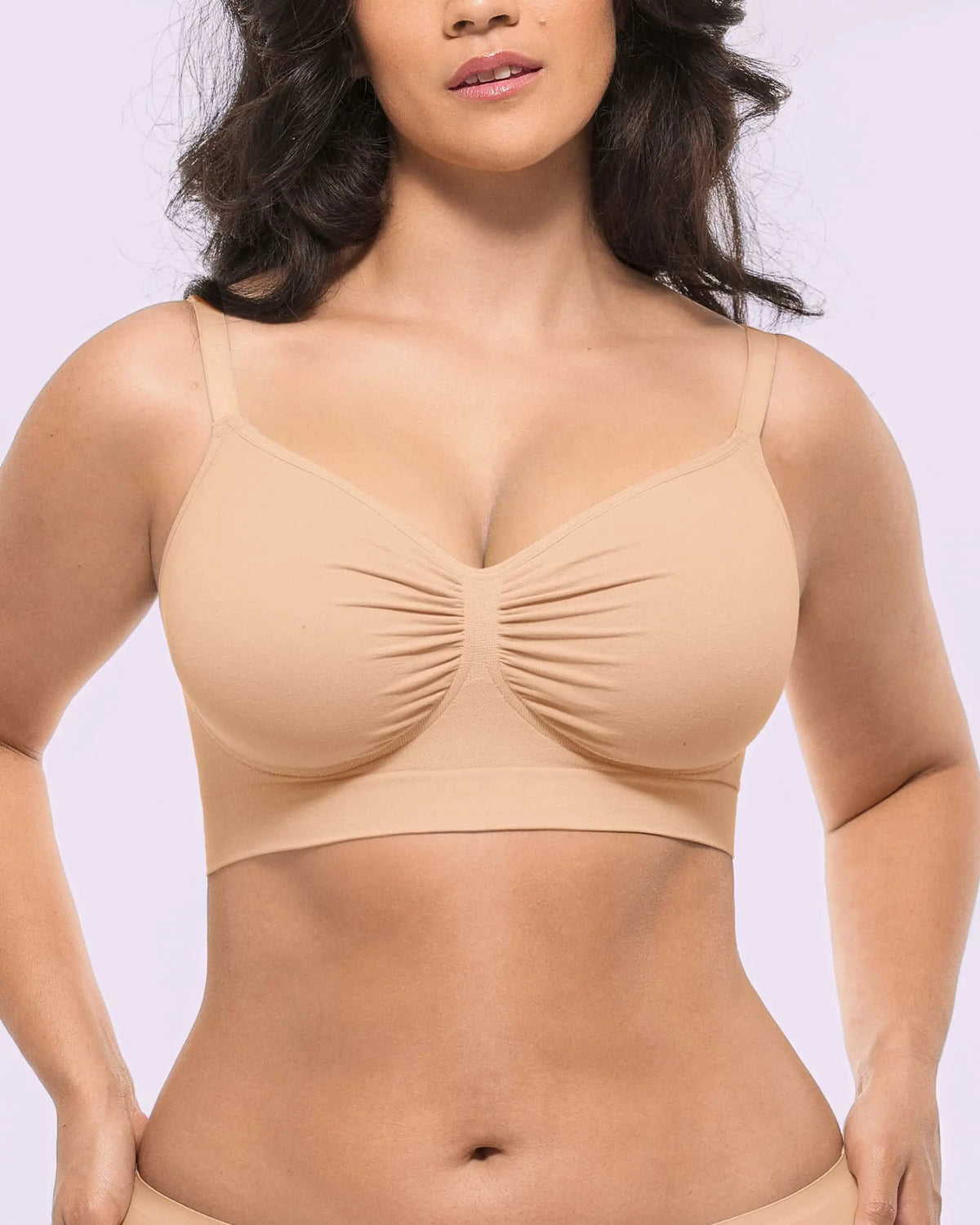 Bare Essentials Skin Flow Smooth Unlined Wireless Bra Triple Bundle